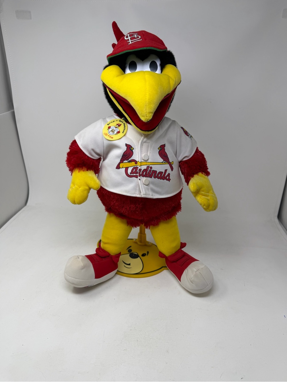 Build-A-Bear St. Louis Cardinals Plush - Red, Yellow, White